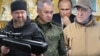 Рамзан Кадыров, Сергей Шойгу, Владимир Путин и Евгений Пригожин (коллаж)