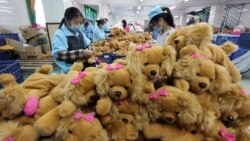 Китайская фабрика по производству игрушек