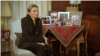 Shahbanoo Farah Pahlavi, former Empress of Iran, at her residence in Paris