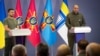 Президент України Володимир Зеленський під час представлення новопризначеного міністра оборони Рустема Умєрова (праворуч). Київ, 7 вересня 2023 року