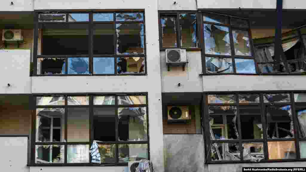 At least four Russian missiles are believed to have struck Kyiv.