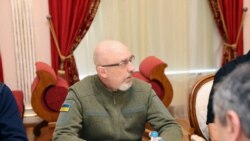 Ukrajinski ministar odbrane Oleksej Reznikov na pregovorima sa ruskom stranom, 28. februar