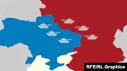 ГУР заявляет, что Кремль завозит на оккупированные территоии горючее, ьанки, САУ и боеприпасы