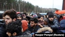 In Photos: Another Funeral, Demonstrations, And Despair At The Poland-Belarus Border