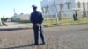 Polisiýa işgäri. Arhiwden alnan surat