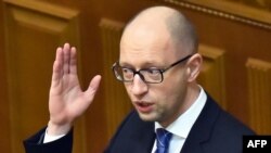 Премьер-министр Украины Арсений Яценюк.