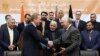 Owganystanyň “Afghan Gas Enterprise” we Germaniýanyň “ILF Company” kärhanalarynyň resmileri Özara düşünişme memorandumyna gol goýdular. 21-nji fewral, 2017 ý. Kabul, Owganystan