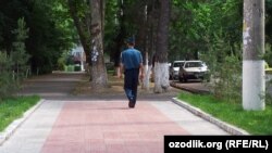 Сотрудник узбекской милиции. Иллюстративное фото. 