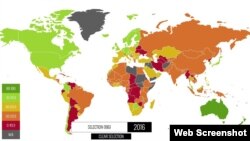 Рейтинг стран «Индекс экономической свободы», составленный американским институтом стратегических исследований Heritage Foundation («Фонд наследия»). 