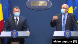 Raed Arafat, alături de ministrul Nelu Tătaru