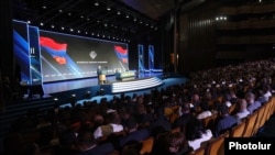 «Քաղաքացիական պայմանագիր» կուսակցության համագումարը, Երևան, 20-ը սեպտեմբերի, 2025թ.