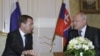 Президенты России и Словакии на встрече в Братиславе