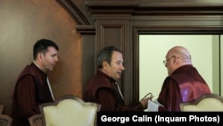 Valer Dorneanu, Cristian Deliorga și Gheorghe Stan - judecători ai Curții Constituționale
