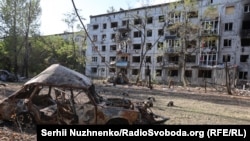 Руйнування в місті Добропілля після російських обстрілів, фото ілюстративне