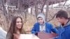Подарок неслышащих детей приюту для животных