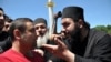 WATCH: Antigay protesters disrupted a rights rally in the Georgian capital on May 17, injuring 17 people.