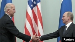 Joe Biden și Vladimir Putin, 10 Martie 2011