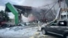 Влучання в автозаправну станцію зафіксували в Полтавському районі