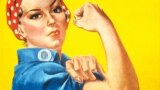 Фрагмент плаката Дж. Говарда Миллера We Can Do It!