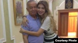 Президент Узбекистана Ислам Каримов со старшей дочерью Гульнарой.