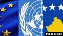 Flamuri i BE-së, i OKB-së dhe ai i Kosovës