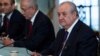 Министр иностранных дел Узбекистана Абдулазиз Камилов на переговорах с госсекретарем США Энтони Блинкеном в Вашингтоне. 