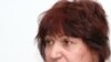 Нина Абукарова, мать заключенного Резвана Абукарова, на пресс-конференции. Алматы, 13 сентября 2010 года.