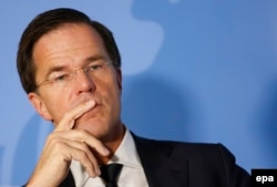 Premierul olandez Mark Rutte