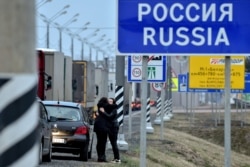 Пограничный пункт Красная Горка на российско-белорусской границе