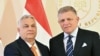 Прем'єр-міністр Угорщини Віктор Орбан (ліворуч) та прем'єр-міністр Словаччини Роберт Фіцо, архівне фото 