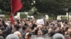 Акции протеста в Тунисе
