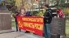 Комуністи відсвяткували в Криму річницю більшовицького перевороту (відео)