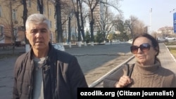 Мухаммад Бекжан с супругой Ниной Бекжан. Ташкент, 25 февраля 2018 года.