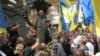 Ритуальний вимір 20 літнього ювілею Руху проявився у покладанні квітів до пам'ятників В’ячеславу Чорноволу