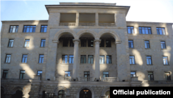 Ադրբեջանի պաշտպանության նախարարության շենքը Բաքվում