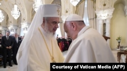 Patriarhul Daniel și Papa Francis