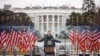 Иллюстративное фото. Дональд Трамп за баллистическим стеклом