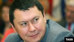 Рахат Алиев в Алматы. 30 мая 2007 года.