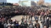 Митинг сторонников задержанного экс-спикера Ахматбека Келдибекова. Иллюстративное фото.