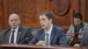 Marko Gjuriq, gjatë takimit të parë të grupit punues për dialogun e brendshëm të Serbisë për Kosovën