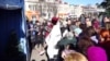 На вертепі у Сімферополі співають українські колядки (відео)