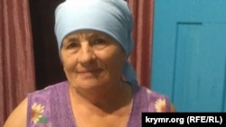 Мать голодающего украинского активиста Владимира Балуха 