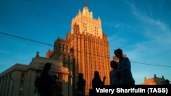Здание Министерства иностранных дел России в Москве