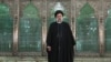 ابراهیم رئیسی در حال سخنرانی در آرامگاه آیت‌الله خمینی