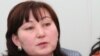 Маржан Аспандиярова, член политсовета Общенациональной социал-демократической партии "Азат". Алматы, 21 февраля 2011 года. 