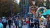 Аттракцион в день города, Дебальцево, 11 сентября 2021-го