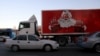 Грузовик Coca-Cola в Ташкенте.