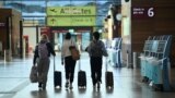 Imagine cu caracter ilustrativ, cu pasageri în zona check-inului de la aeroportul din Berlin.